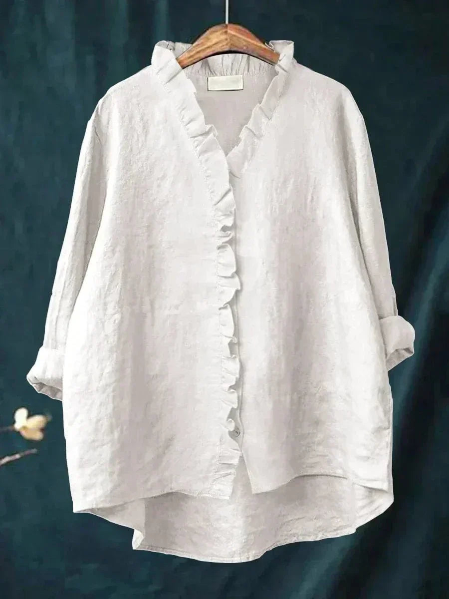Célestine | Delicate Ruffled Blouse