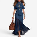 Keanna | Long Denim Dress