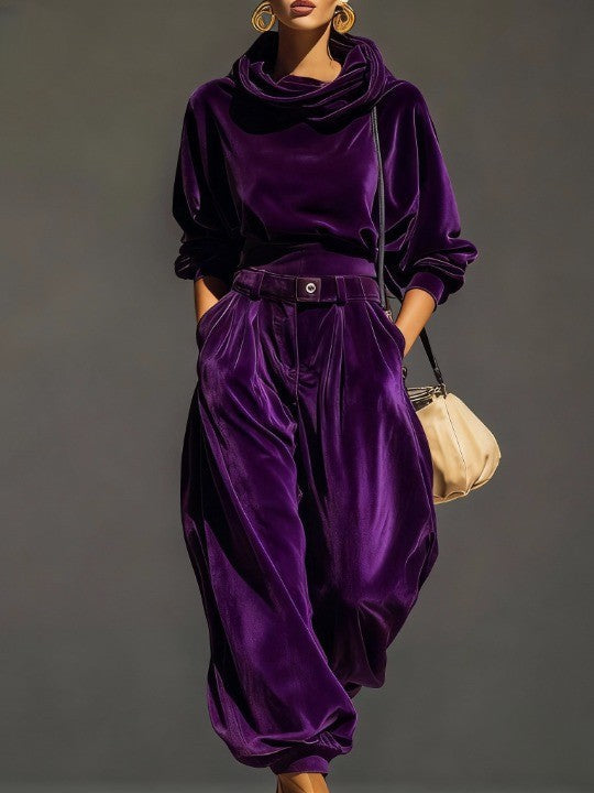 Scarlett | Loose Velour Set