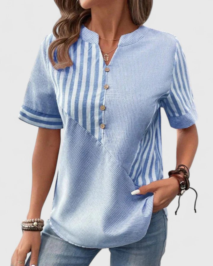 Gigi | Striped Blouse