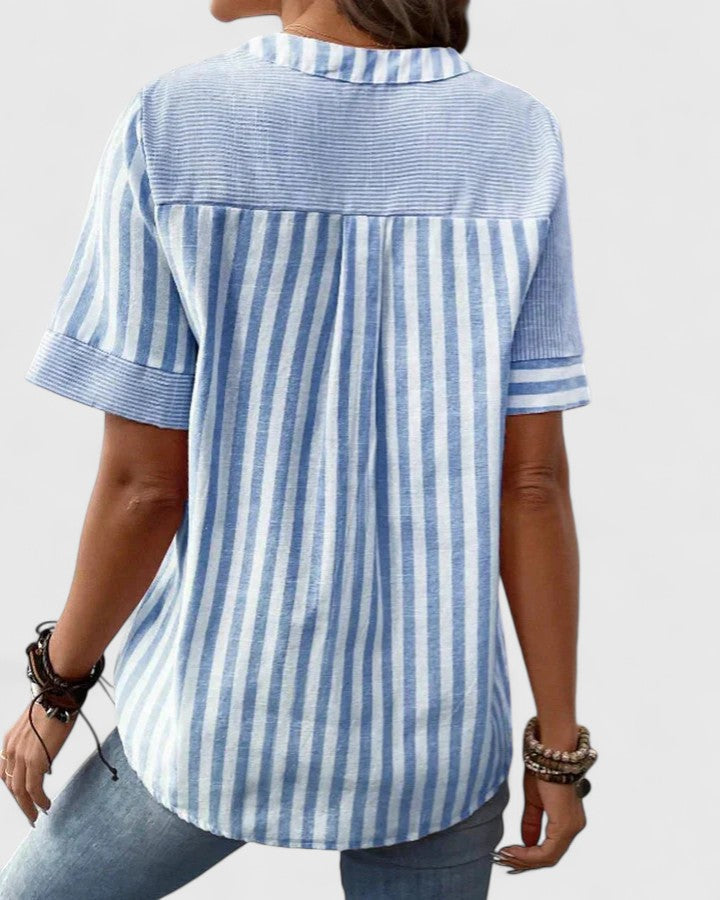 Gigi | Striped Blouse