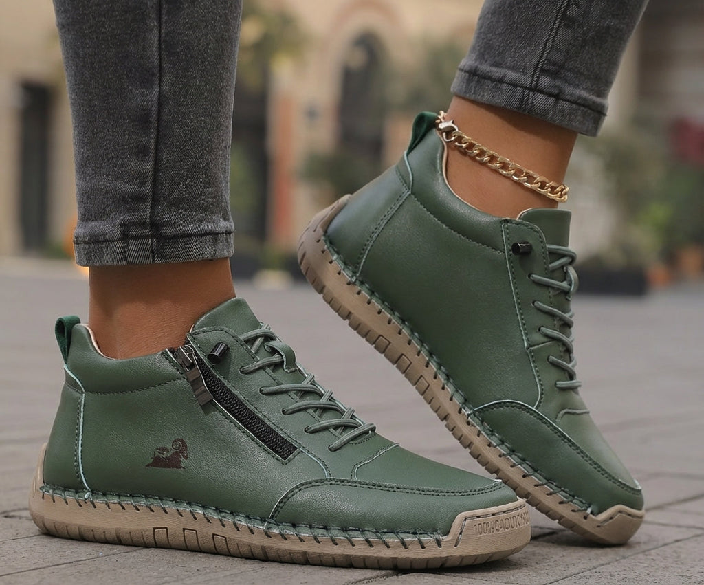 Marian │ Comfortable orthopedic sneakers with zipper