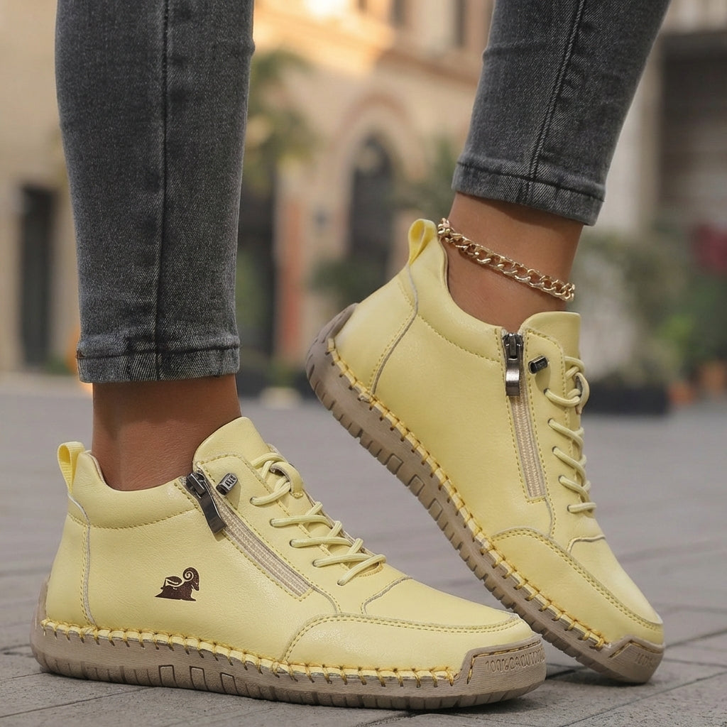 Marian │ Comfortable orthopedic sneakers with zipper