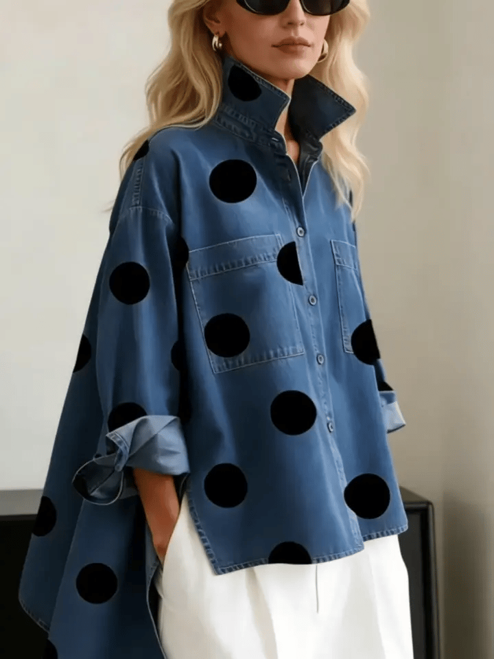 Estelle | Denim Top