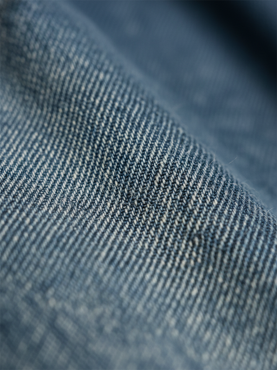 Karen | Vintage Washed Denim Maxi Dress