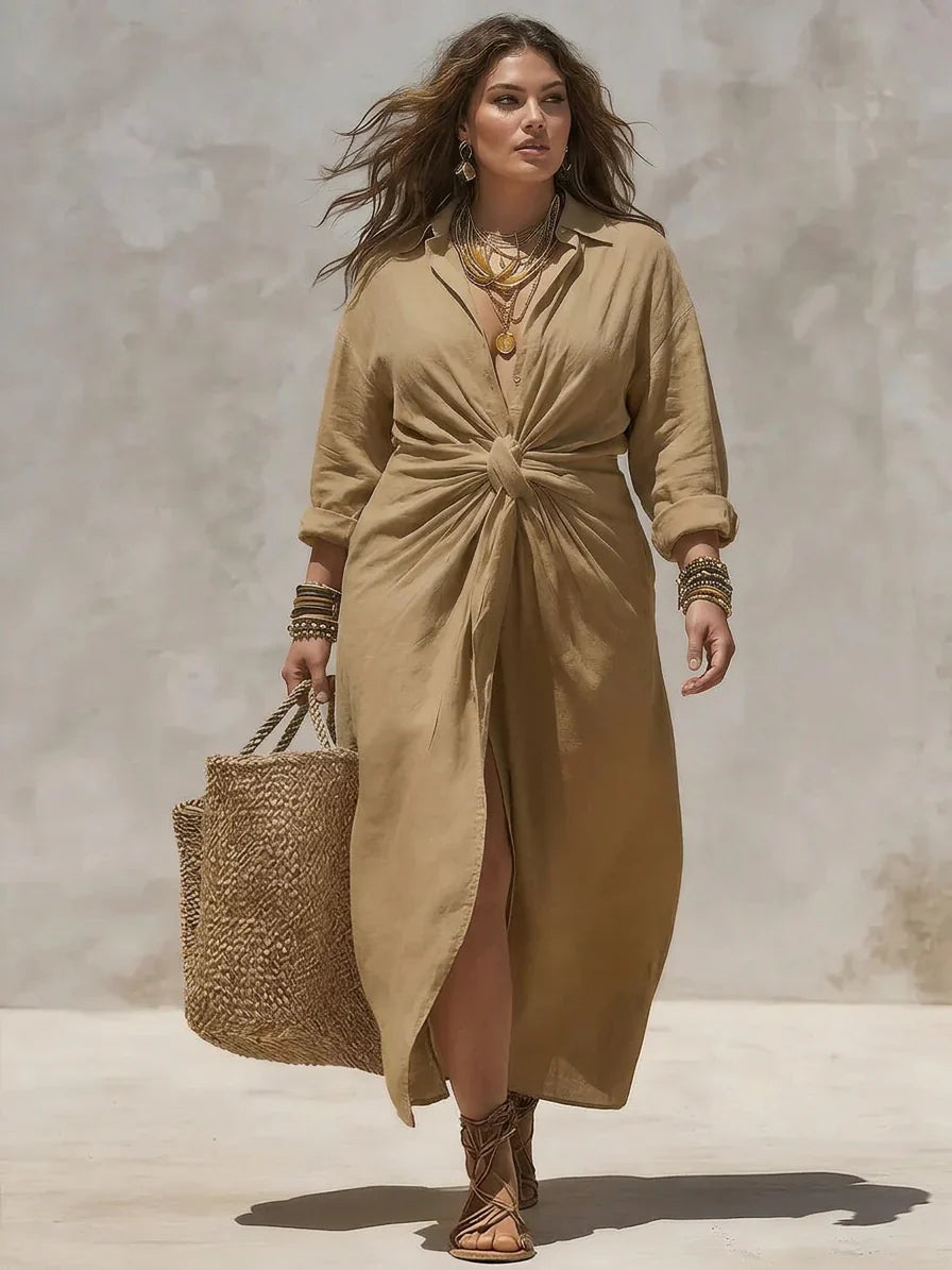 Anastasia | Knot Maxi Dress