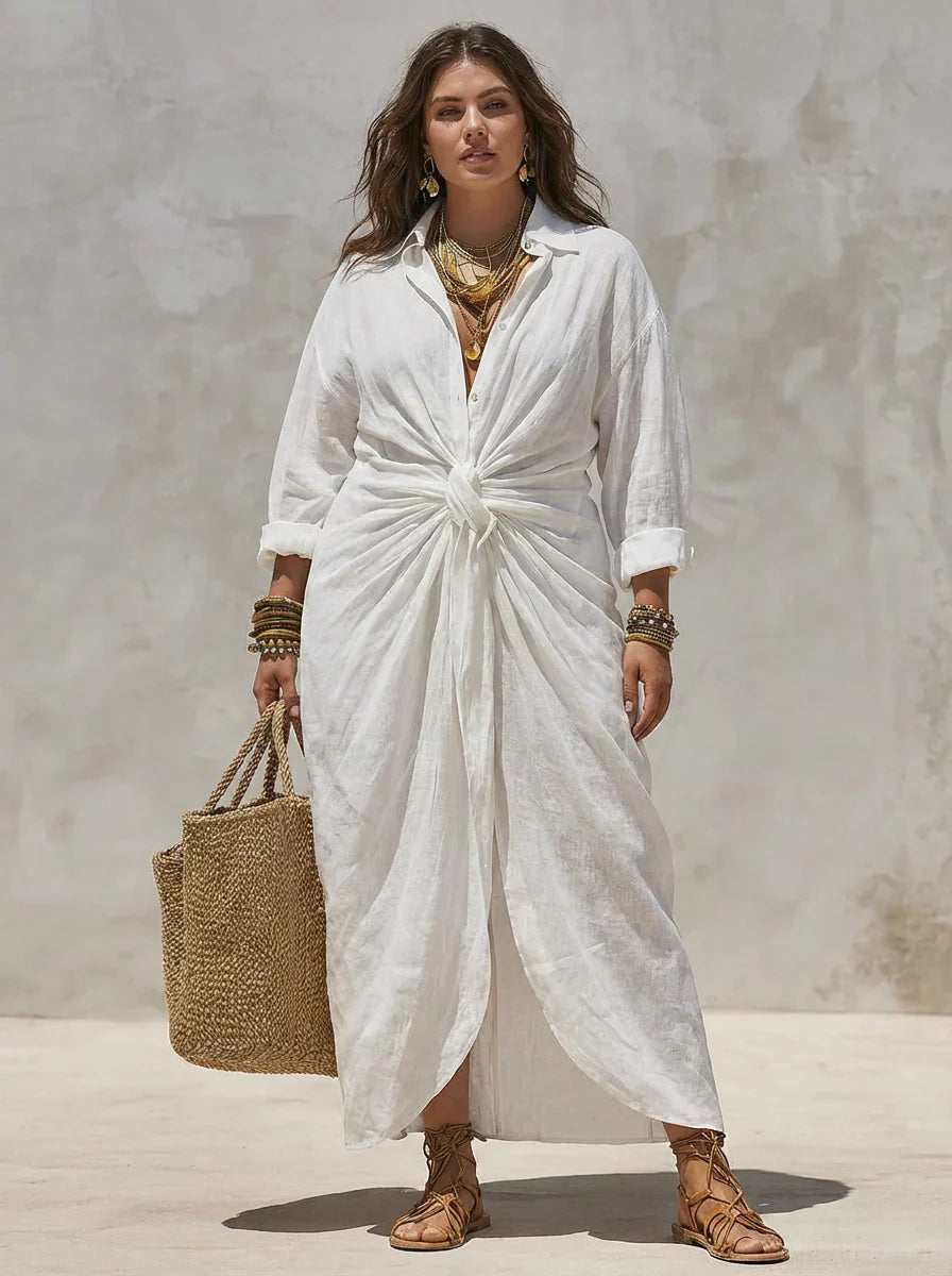 Anastasia | Knot Maxi Dress
