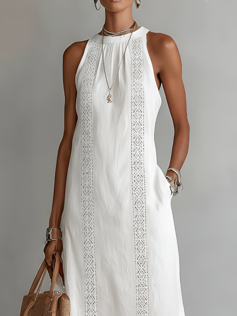 Jennifer | Midi Linen Dress