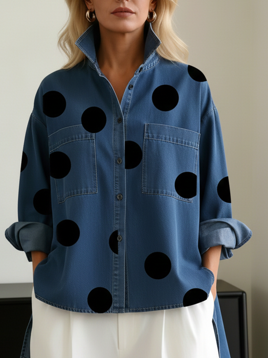Estelle | Denim Top