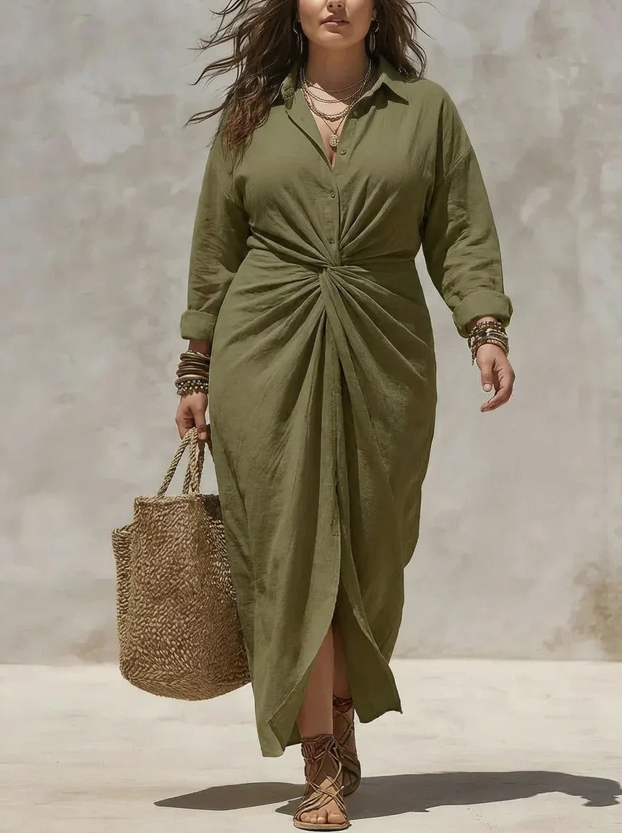 Anastasia | Knot Maxi Dress