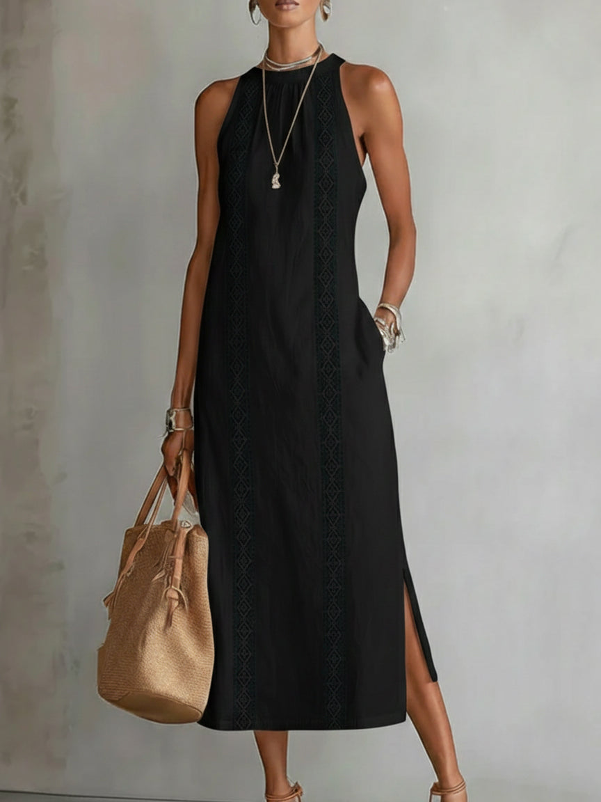 Jennifer | Midi Linen Dress