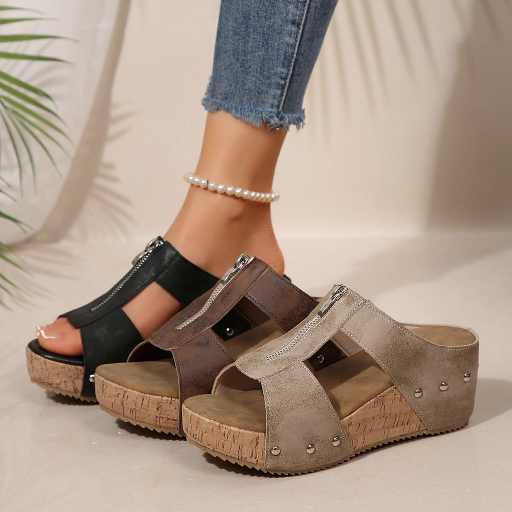Gigi | Stylish Wedge Sandals