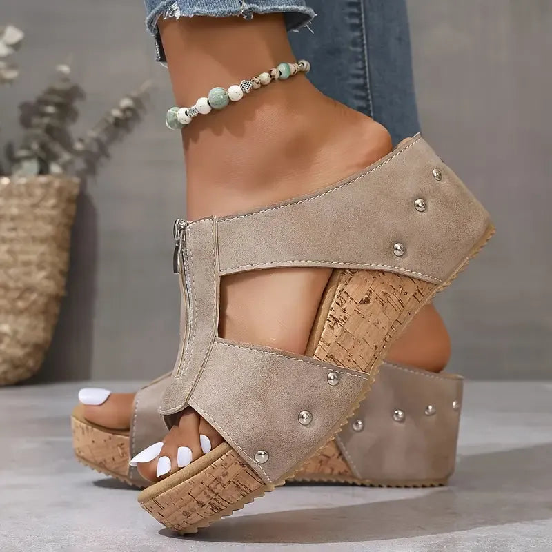Gigi | Stylish Wedge Sandals