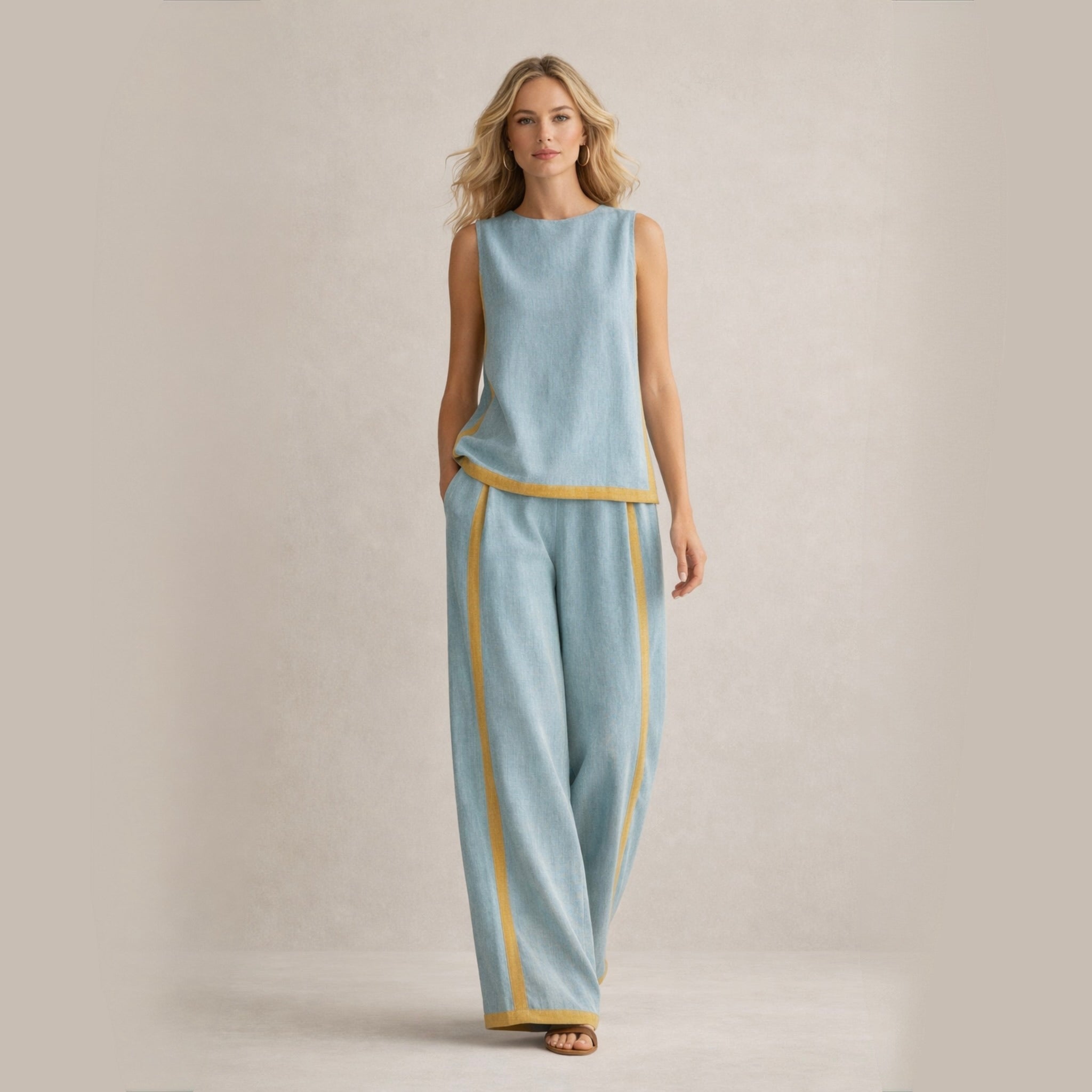 Sophie | Elegant Set with Wide Legs