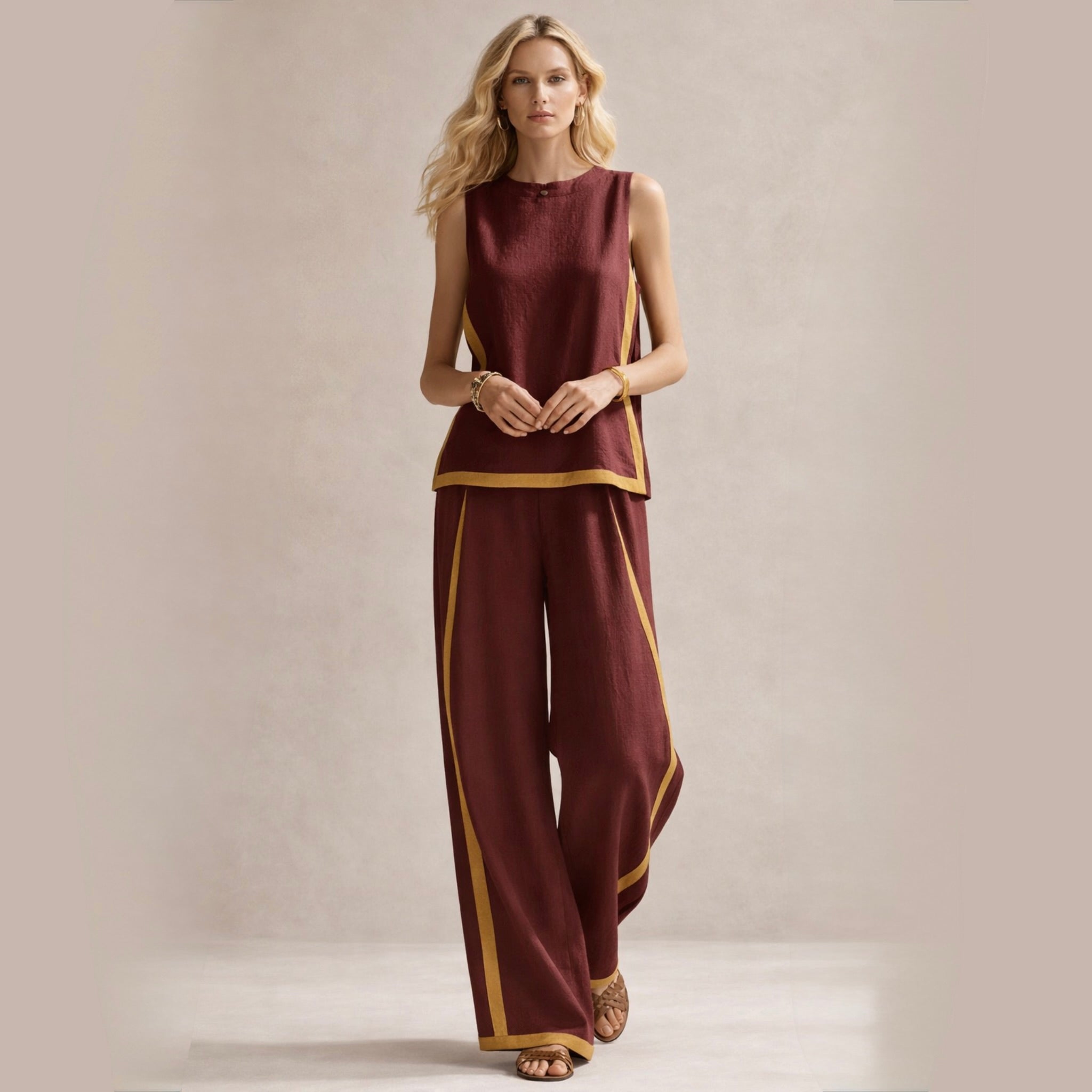 Sophie | Elegant Set with Wide Legs