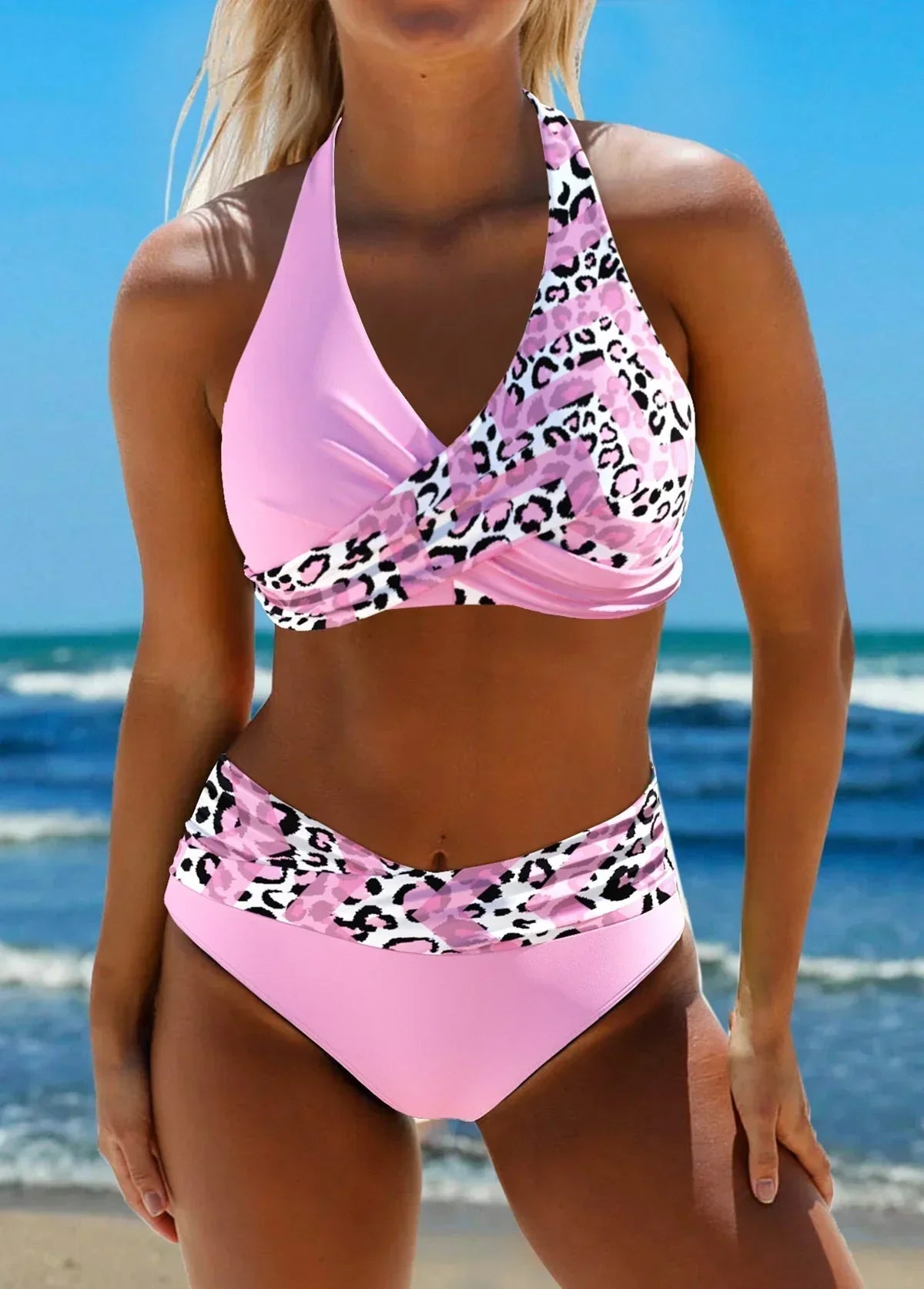Elnora | Cross-strap bikini