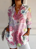 Kaitlyn | Fluid Floral Blouse