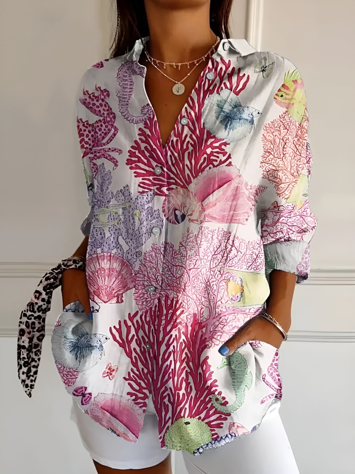 Kaitlyn | Fluid Floral Blouse