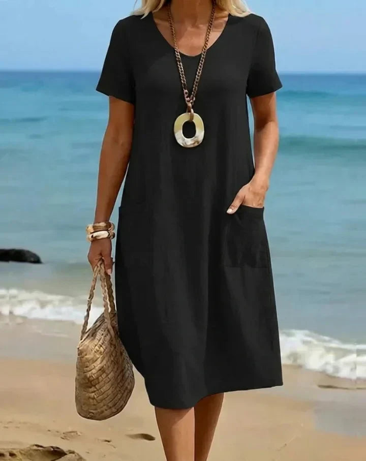 Oriane | Fluid Casual Maxi Dress